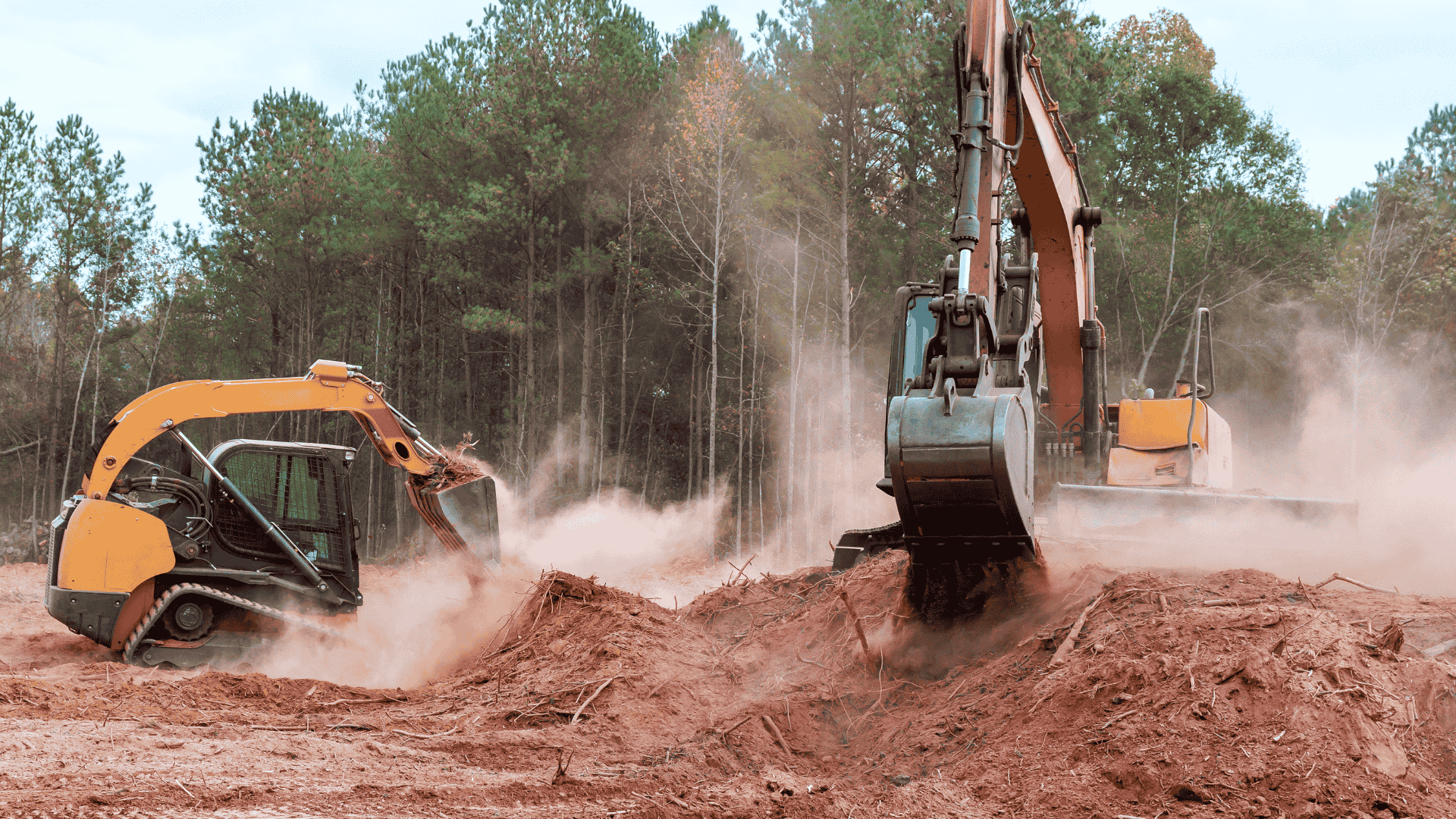 Land clearing services in Wagoner County OK for residential and commercial property development