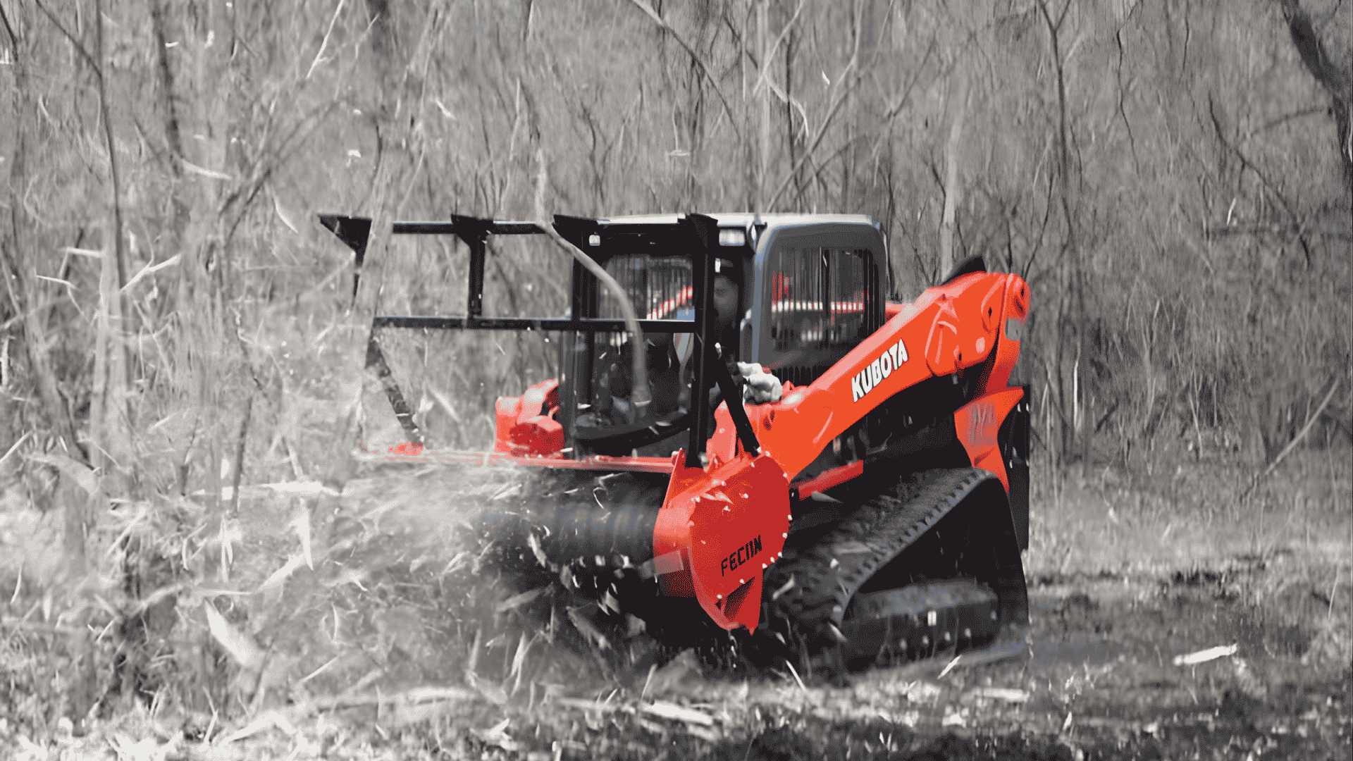 Forestry mulching services in Wagoner County OK to clear vegetation without damaging the soil